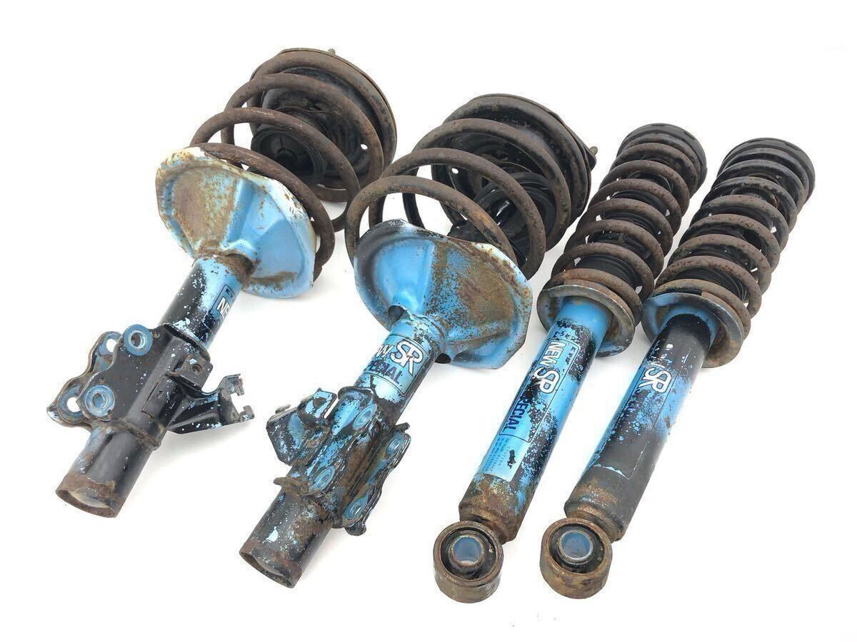 b管w240740-04 KYB カヤバ NEW RS SPECI フロント リア サスペンション ショック 1台分 ジャンク (検 シルビア S13 180SX RPS13 RS13拍卖