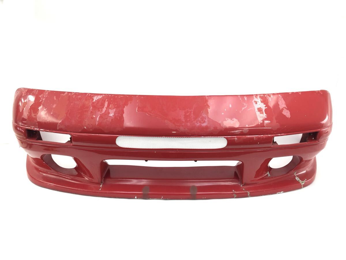 管L250724-0101 FC3S FC3C RX-7 フロントバンパー パネル 外装 レッド 赤 SQ(検 RX7 サバンナ アンフィニ 13B カブリオレ ロータリー (10k)拍卖