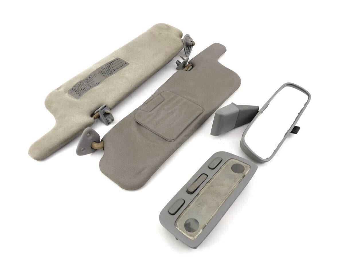 a管w250342-17 カレン CURREN ST206 サンバイザー 左右 ルームランプ ルームミラー 内装 セット セリカ ST202 ST205 200系 (10)拍卖