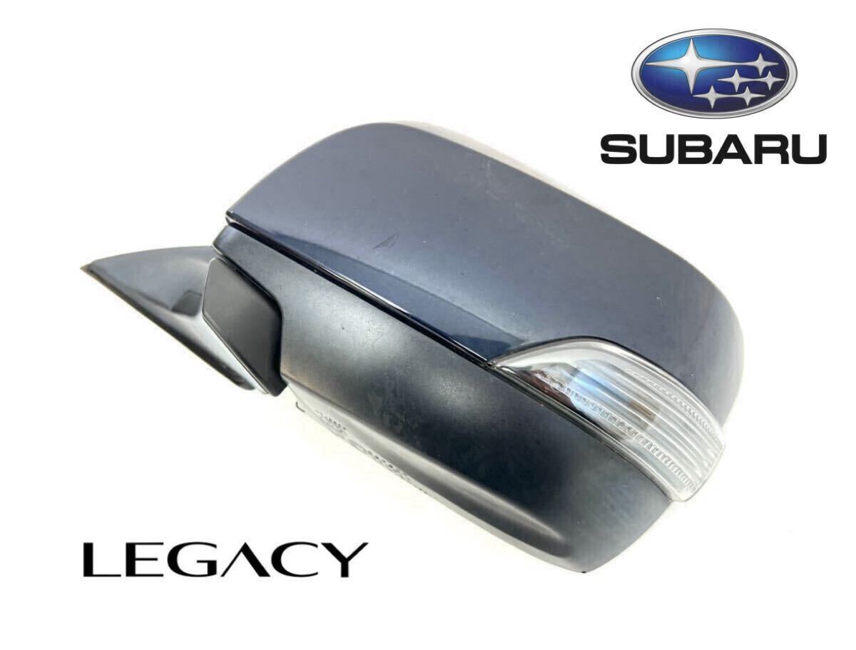 b管w221019-0405 BR レガシィ ドアミラー 左 助手席側 9ピン ウインカー付き サイドミラー ワゴン BRG (検索 BR9 BRM BM9 BMG BMM)(10)拍卖