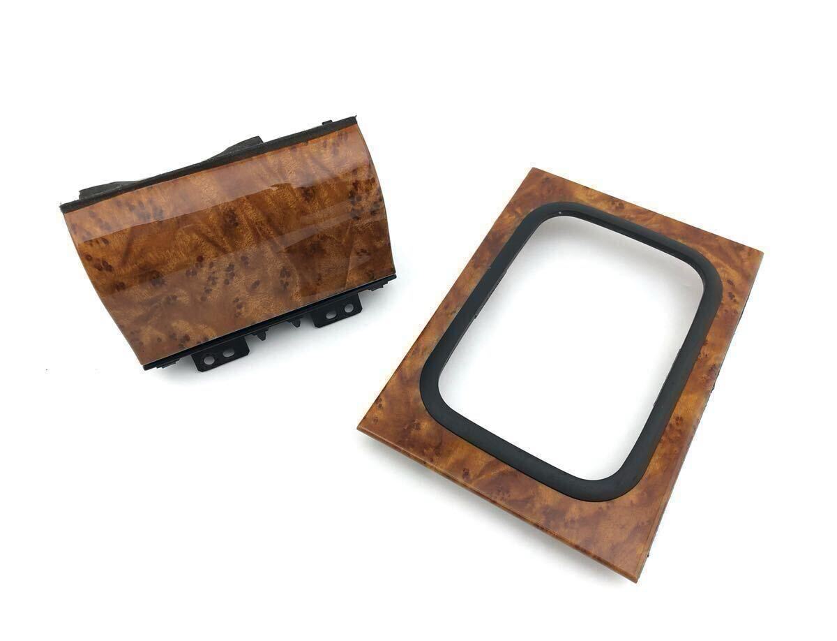 c管w221201-0304 MY34 グロリア 木目 灰皿 シフトパネル 枠 シガーソケット アシュトレイ ウッド調 グランツーリスモ Y34 セドリック (8)拍卖