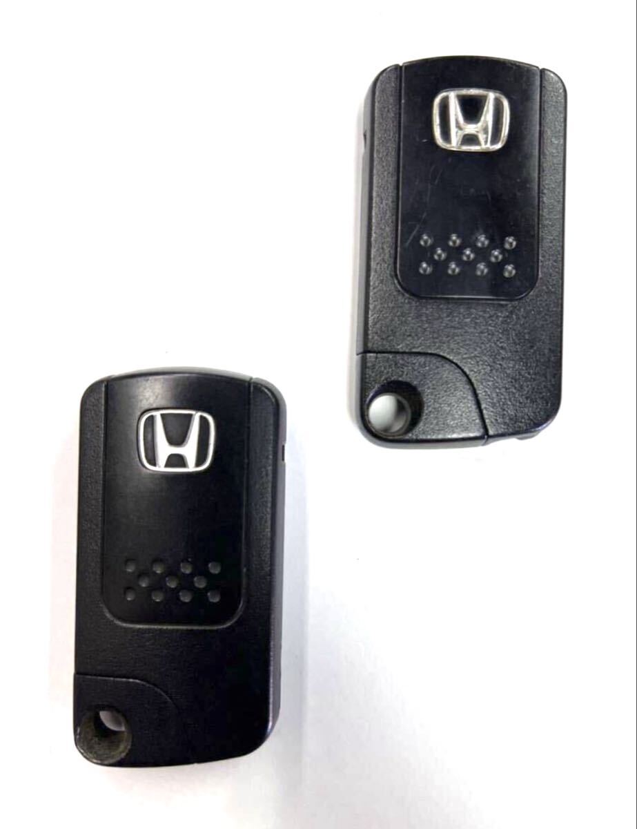 b管w231208-0105 ホンダ純正 スマートキー 2個セット キーレス リモコン キー トランク 3ボタン レジェンド シビック アコード KB1 KB2 (6)拍卖
