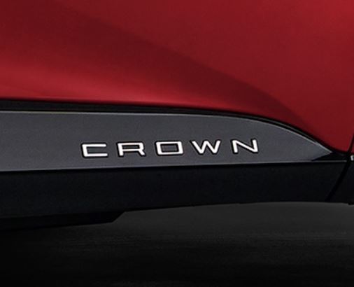 トヨタ純正 サイドエンブレム (CROWN) クラウン スポーツ AZSH36W・AZSH37W クラウンスポーツ拍卖