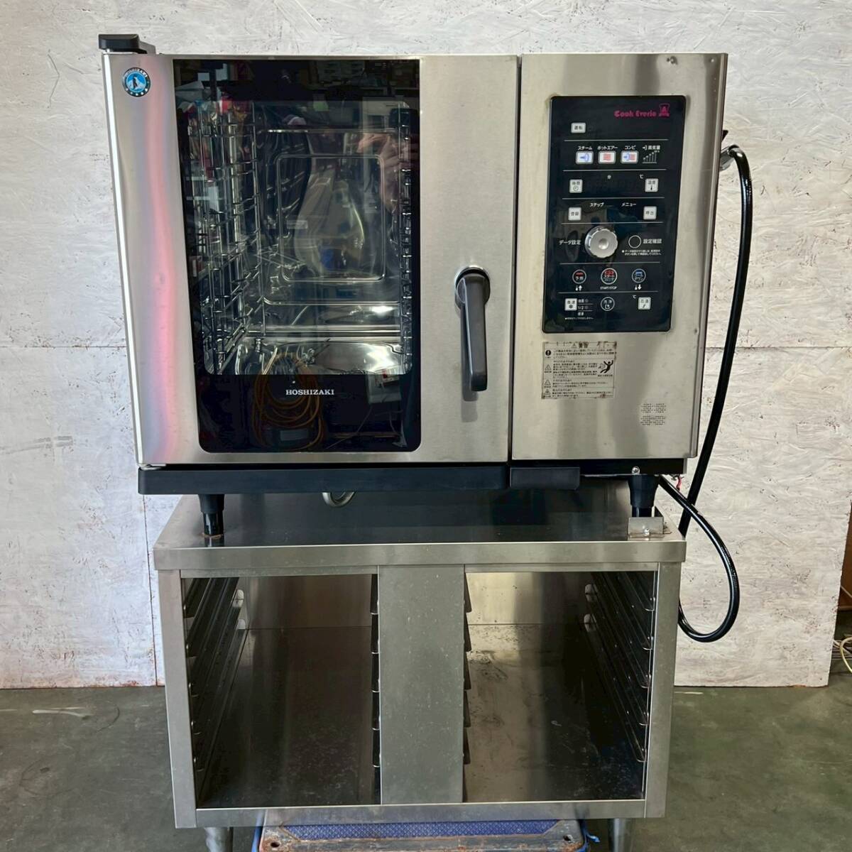 HOSHIZAKI ホシザキ スチームコンベクションオーブン MIC-6SC3-L 3相200V 通電確認済 厨房 厨房機器 店舗 店舗用品 Y2162拍卖