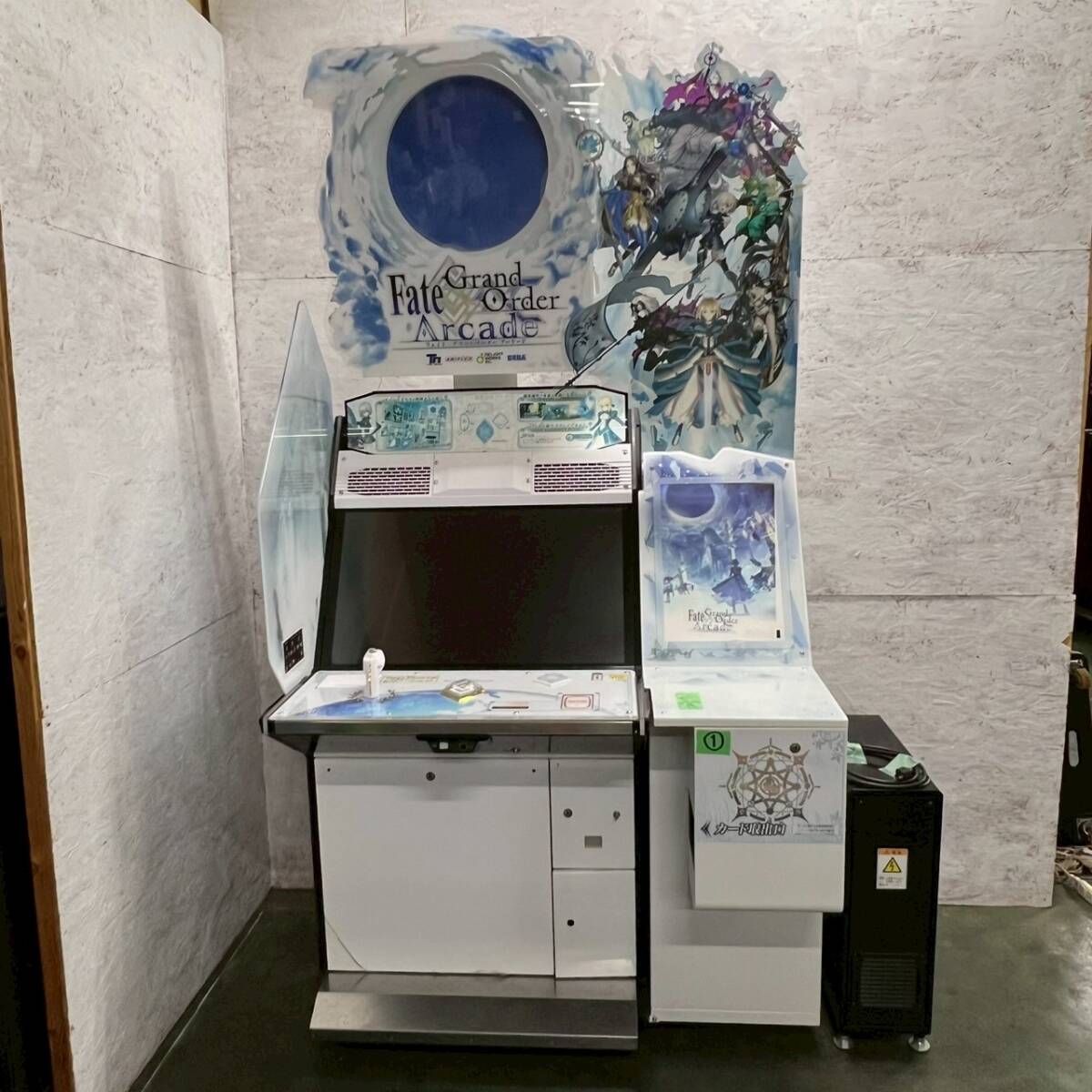 FATE Grand Order アーケード 筐体 通電確認済 フェイト カードゲーム ゲームセンター カード印刷機付 FGO 基盤 マスターキー ① Y2190拍卖