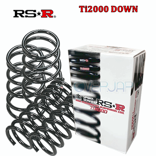 T490TW RSR TI2000 DOWN ダウンサス トヨタ カローラフィールダー ZRE142G 2006/10~2012/5 2ZR-FE 1800 NA FF拍卖