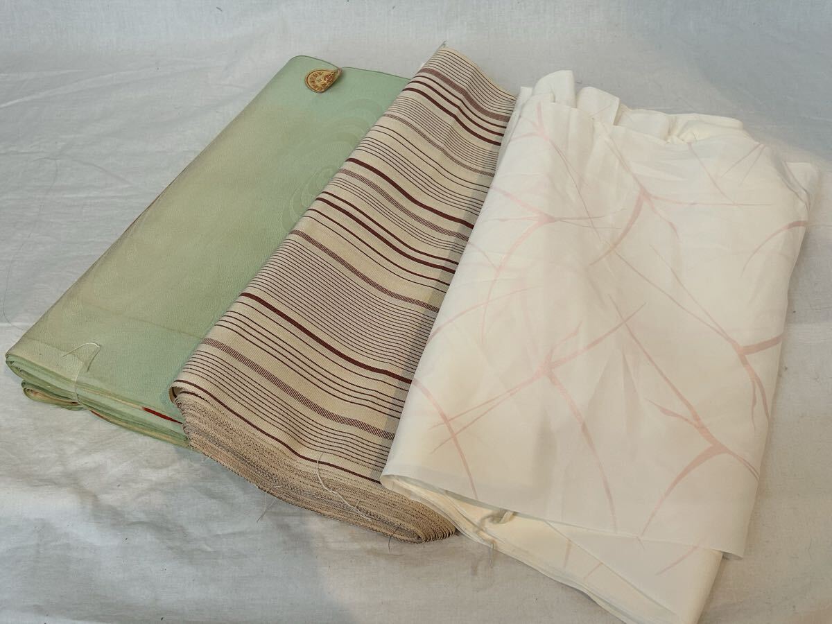 ハギレ まとめ売り 反物 着物 和服 和装 古布 生地 布地 昭和レトロ きもの 布拍卖