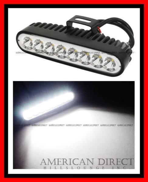 【ブラック/40W相当/5W×8個】汎用 ハイパワー LED バックランプ プレジャー ボート シボレー ダッジ フォード リア テール 5Wx8LED拍卖