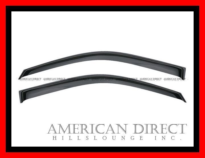 【大人気/スモーク/ドアバイザー】96-22y シボレー エクスプレス GMC サバナ ウィンドウ スリム サイド フロント ドア バイザー 左右セット拍卖