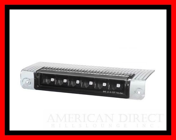 【激レア/LED/ブラック】03-22y エクスプレス サバナ ハイマウント ストップ ランプ ライト シボレー GMC バック リア テール ヘッド拍卖