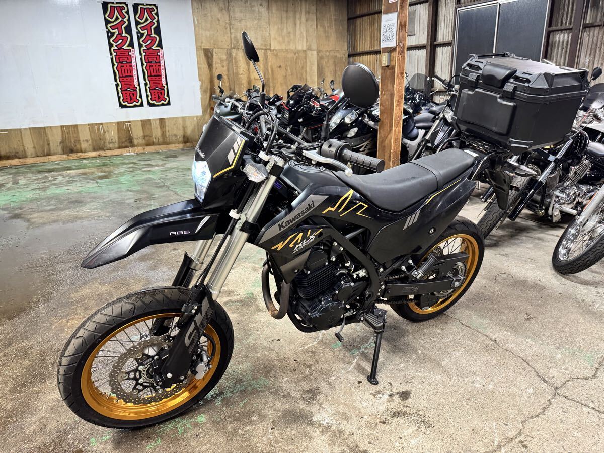 KLX230SM 走行14504キロ エンジン始動動画あり!返品可能!2023年モデル LX230A ★10月23日より3万円値下げ★もう値下げはしません★拍卖