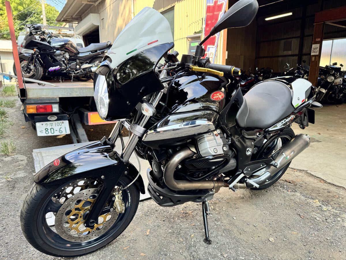 ★美車★モトグッチ 1200スポルト4V 走行42796キロ エンジン始動動画あり!返品可能!車検付き!★419999円値下げ★拍卖