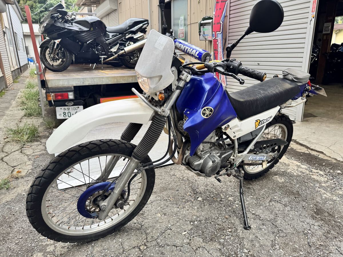 セロー225 1KH 走行33351キロ エンジン始動動画あり!返品可能!自賠責付き!拍卖