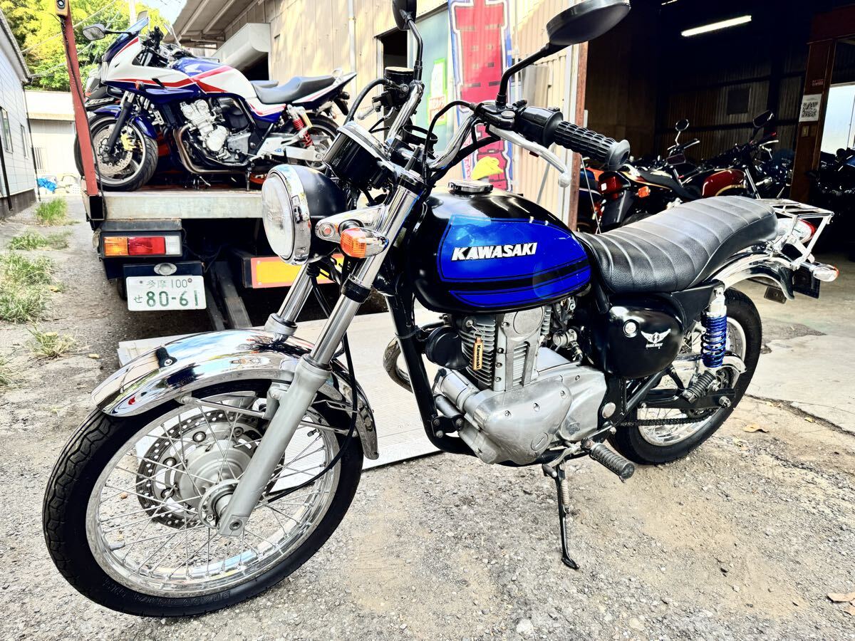 ★美車★エストレヤ250RS 走行43701キロ エンジン始動動画あり!返品可能!自賠責付き!バッテリー新品!BJ250A拍卖