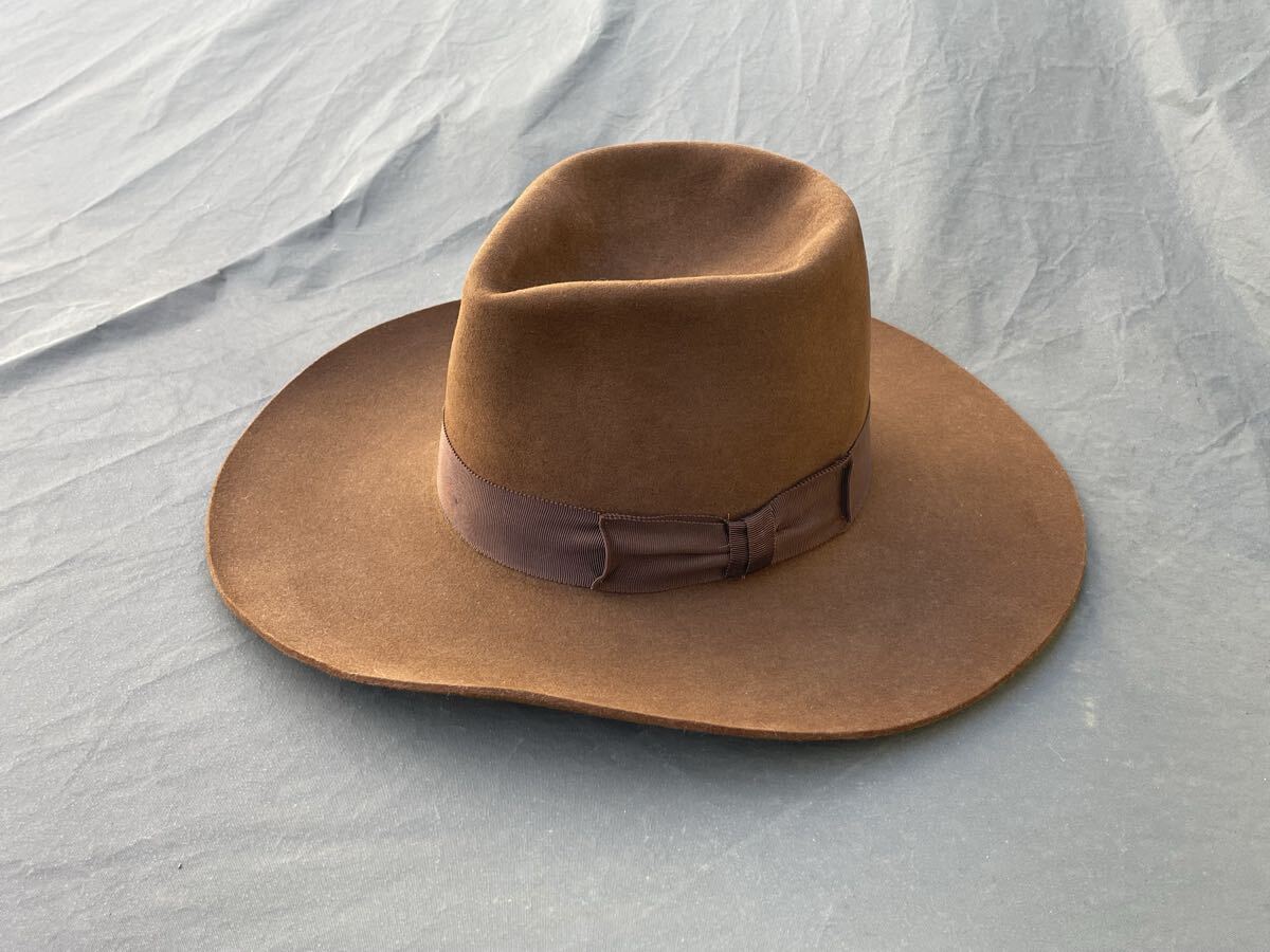 Resistol ビンテージハット50s60s70s STETSON ステットソン キャメルブラウン拍卖