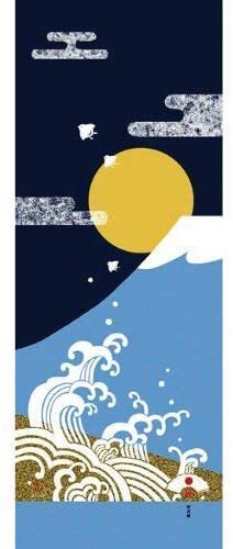 濱文様 手ぬぐい 夏 JAPAN 絵てぬぐい 日本 富士山 手拭い クリックポスト対応拍卖