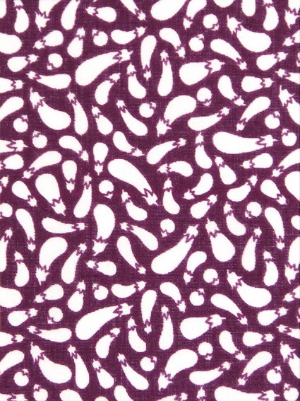 手ぬぐい おしゃれ 和柄 茄子 33x90cm 日本製 小紋手ぬぐい ネコポス ポイント消化拍卖