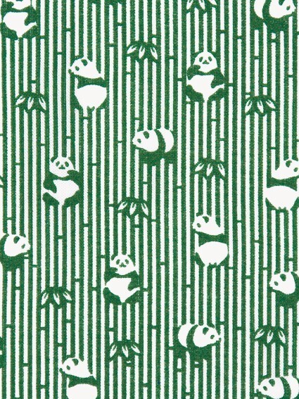 手ぬぐい おしゃれ 和柄 笹ぱんだ 33x90cm 日本製 小紋手ぬぐい ネコポス ポイント消化拍卖