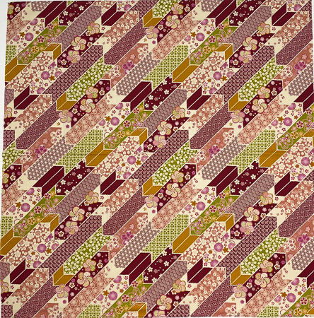 風呂敷 大判 ふろしき 矢羽 ワイン 115x115cm 綿有職 三巾 おしゃれ 日本製拍卖