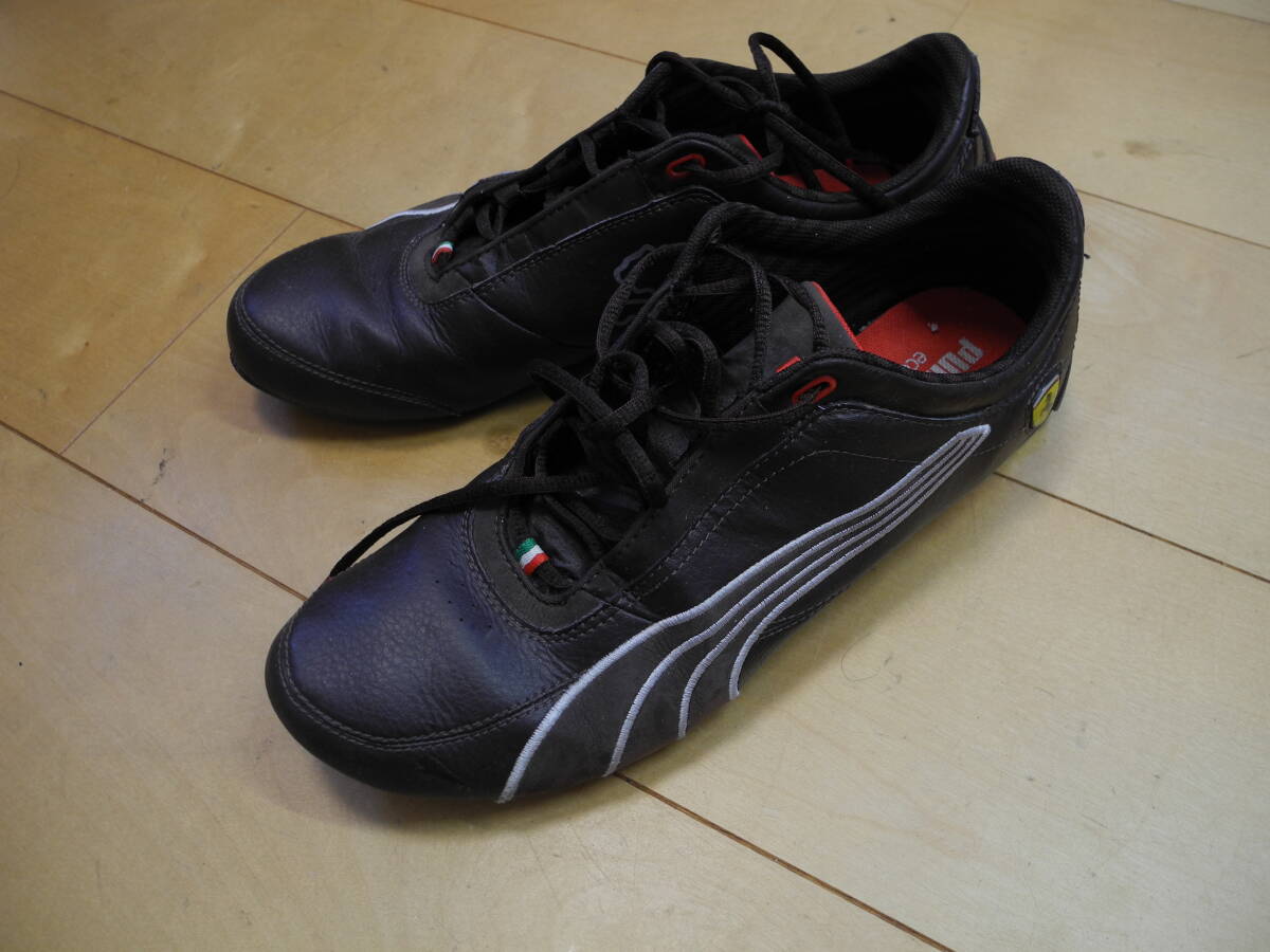 プーマ フェラーリー ドライビングシューズ 28cm ソール剥がれあり ひもを通すところも切れています拍卖