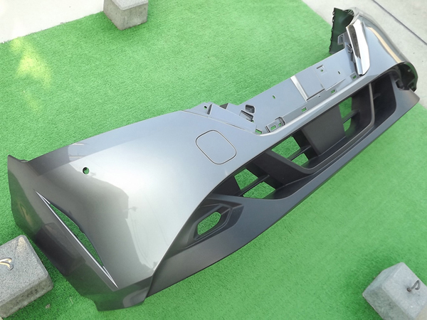 ★少損,送料安,グレー,前期★ノートE13/SNE13フロントバンパー上下★純正,上,アッパー,下,ロア,アンダー,セット,灰★Re:P拍卖