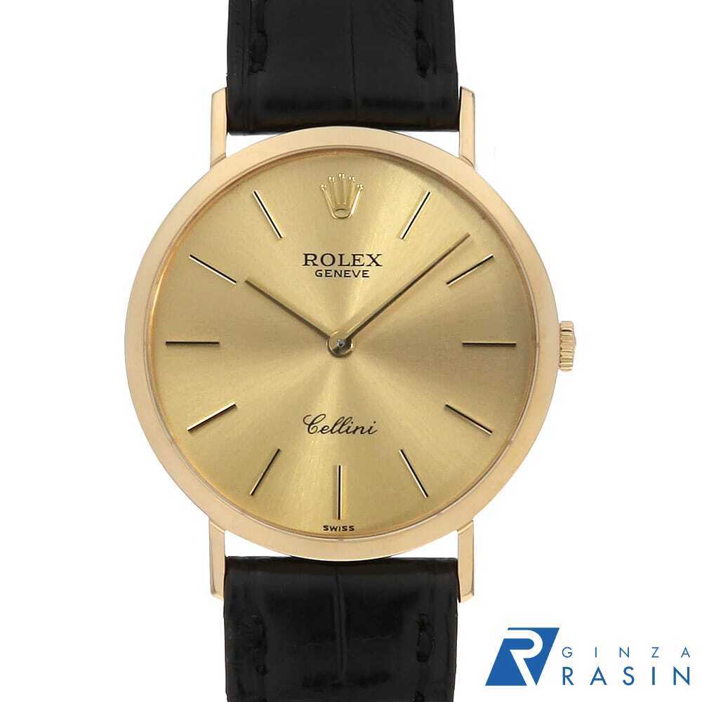 ロレックス チェリーニ 4112/8 シャンパン W番 中古 メンズ 腕時計拍卖