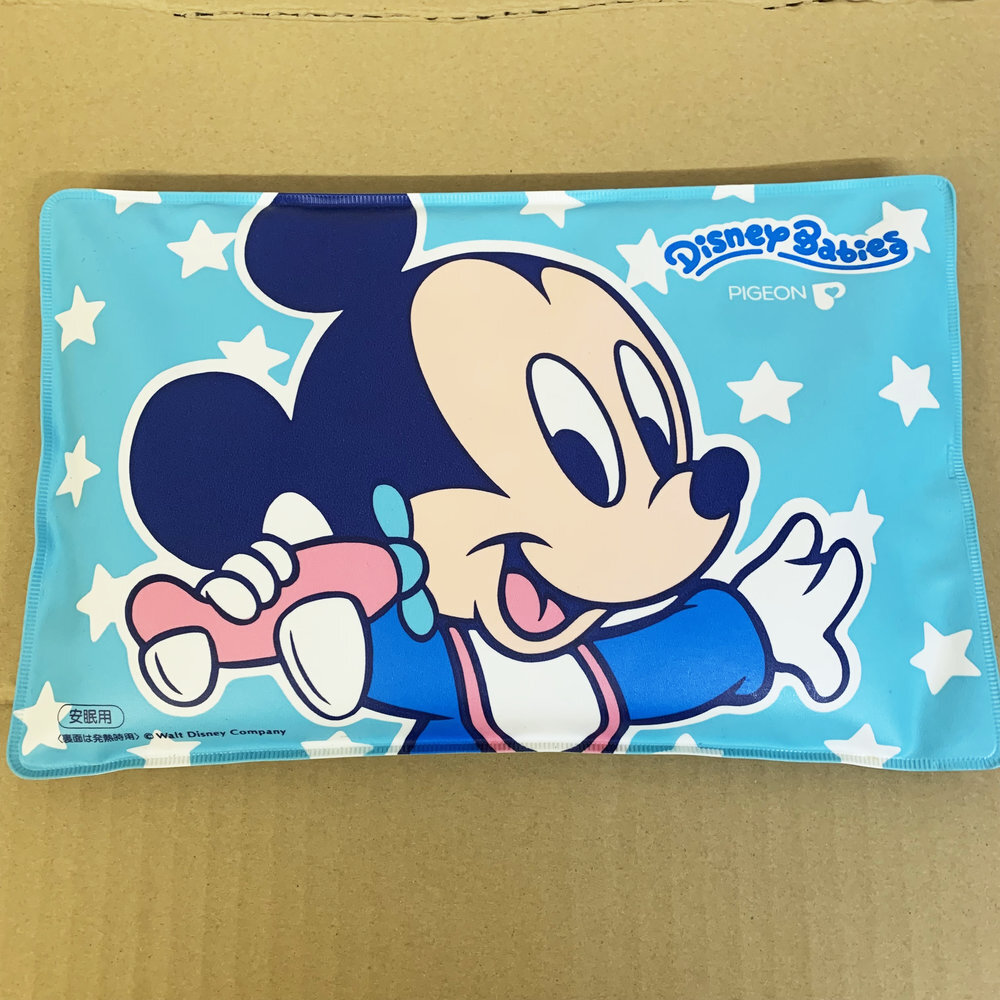 ピジョン ディズニー ミッキーマウス 子供用 Pigeon アイス枕 クール枕 氷まくら アイスノン 保冷剤 保冷枕 アイシング 安眠用【4831拍卖