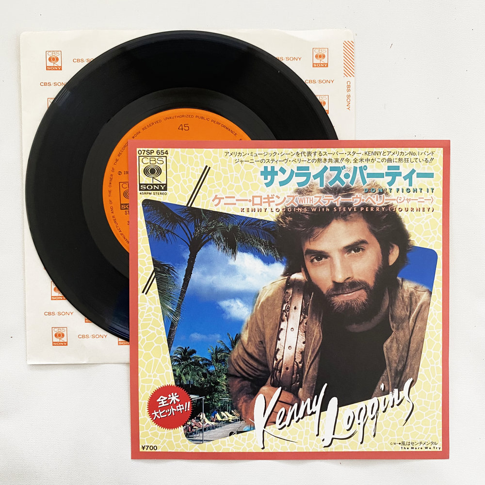 ケニー・ロギンス ウィズ スティーヴ・ペリー サンライズ・パーティー そはセンチメンタル 昭和 当時物 EPレコード 7インチ シン【7347拍卖