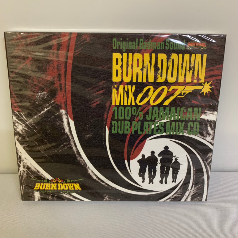 新品 BURN DOWN MIX 007 レゲエ アルバム CD 100% JAMAICAN REGGAE DUB PLATES MIX【927拍卖