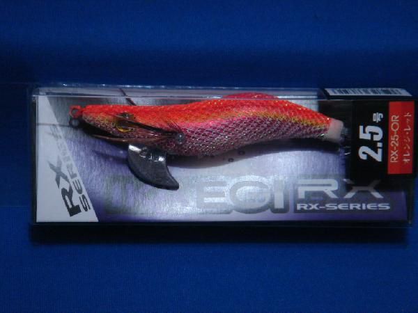 イカエギRX 2.5号 オレンジ・レッド 【ゆうパケットorクリックポストでの発送可】拍卖