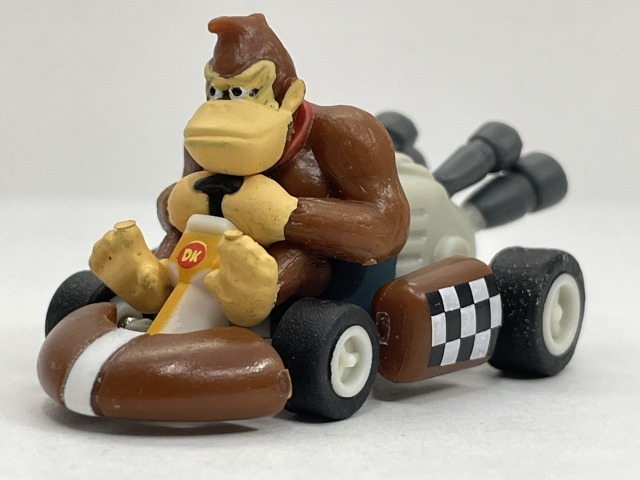 ■★サントリーボス マリオカートwiiプルバックカー ドンキーコング拍卖