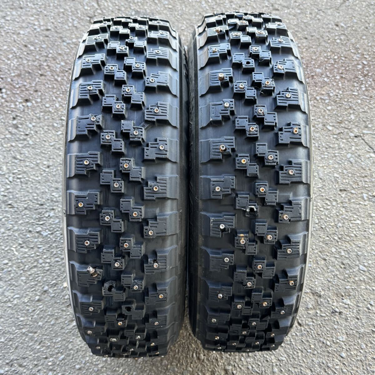 【中古】YOKOHAMA ADVAN IT-14 165/70R14 80Q フルピン ラリー スパイク拍卖