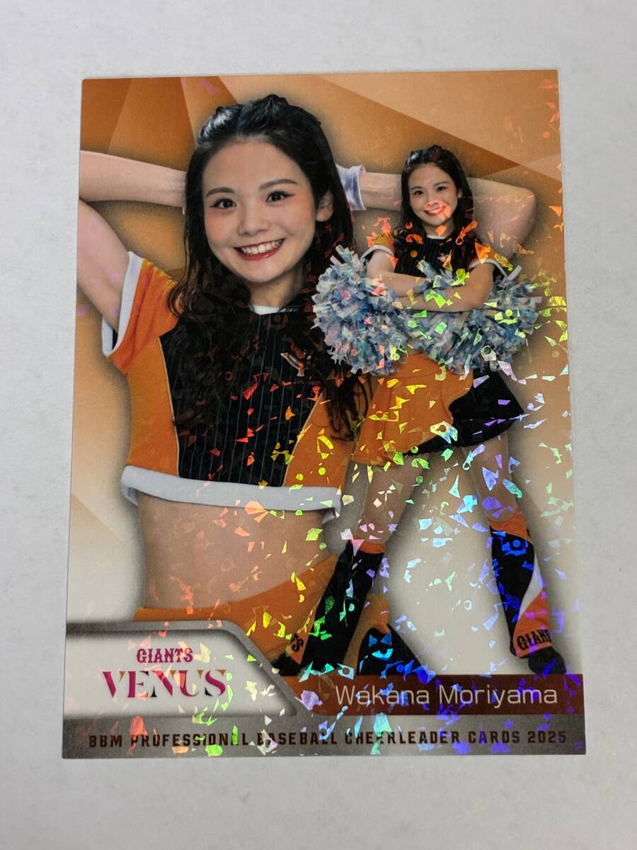森山和奏 2025 BBM チアリーダー ホロPPパラレル ホロパラレル 巨人 読売ジャイアンツ VENUS 即決拍卖