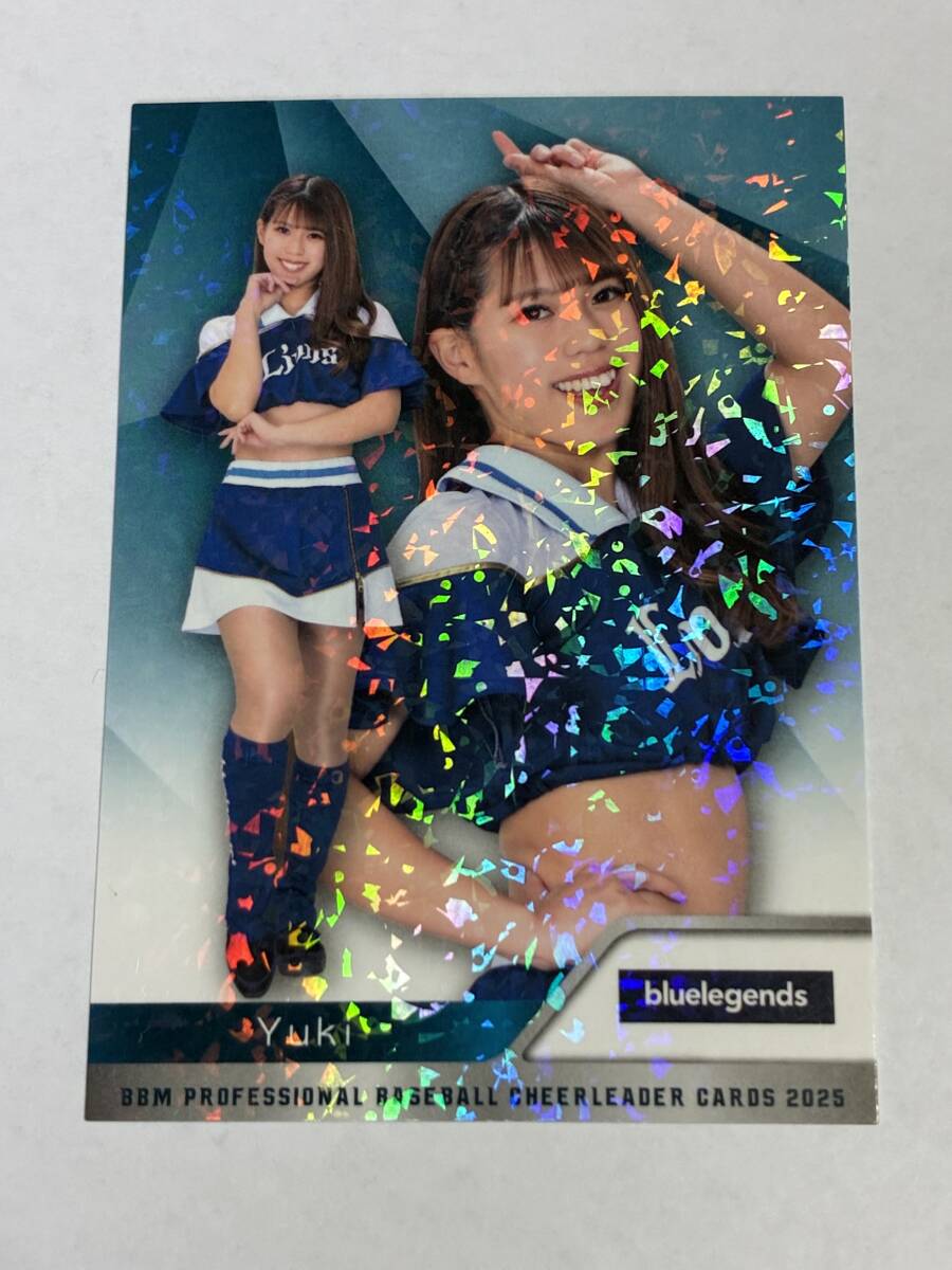 Yuki 2025 BBM チアリーダー ホロPPパラレル ホロパラレル 西武 bluelegends 即決拍卖