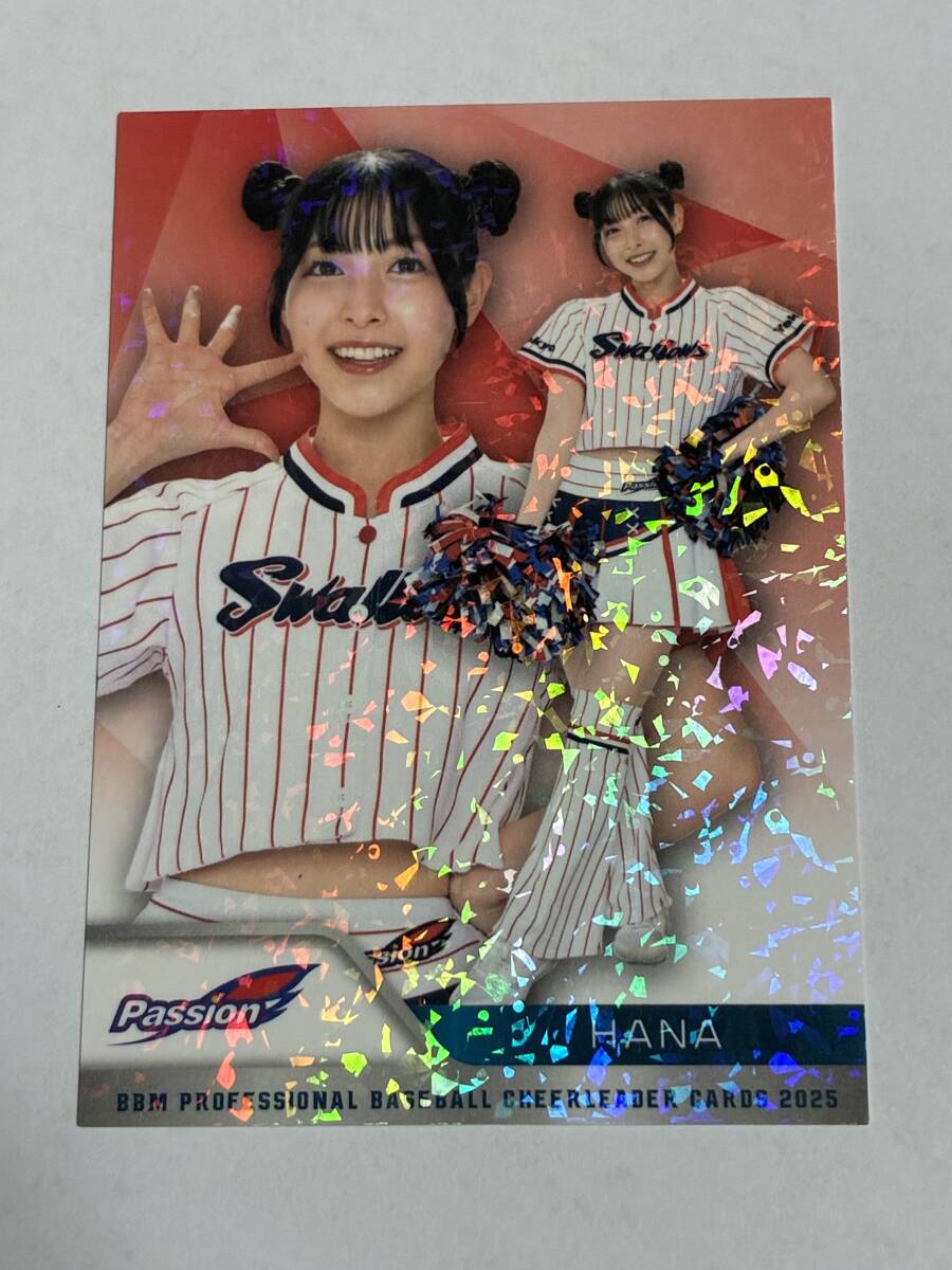 HANA 2025 BBM チアリーダー ホロPPパラレル ホロパラレル ヤクルト Passion 即決拍卖