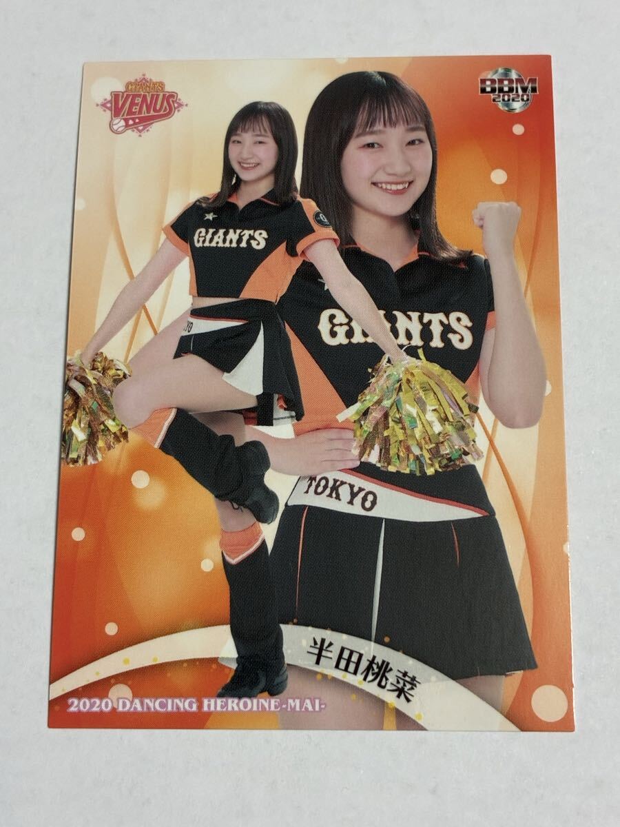 半田桃菜 2020 BBM チアリーダー 舞 #57 巨人 TEAM VENUS 即決拍卖