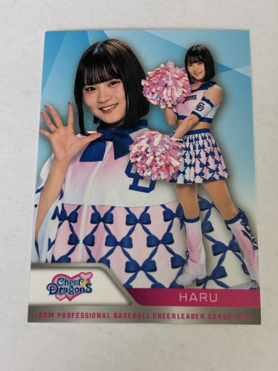 HARU 2025 BBM チアリーダー レギュラーカード 中日 チアドラゴンズ 即決拍卖