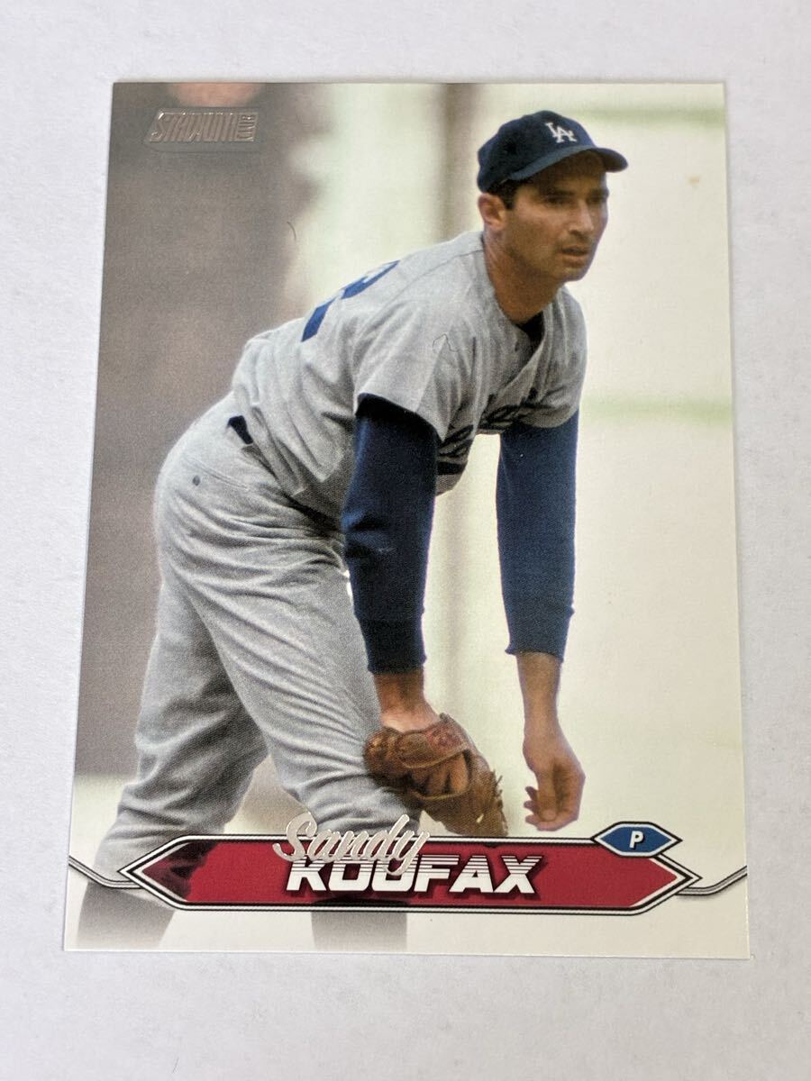 サンディー コーファックス SANDY KOUFAX 2024 TOPPS STADIUM CLUB #255 DODGERS ロサンゼルス ドジャース 即決拍卖