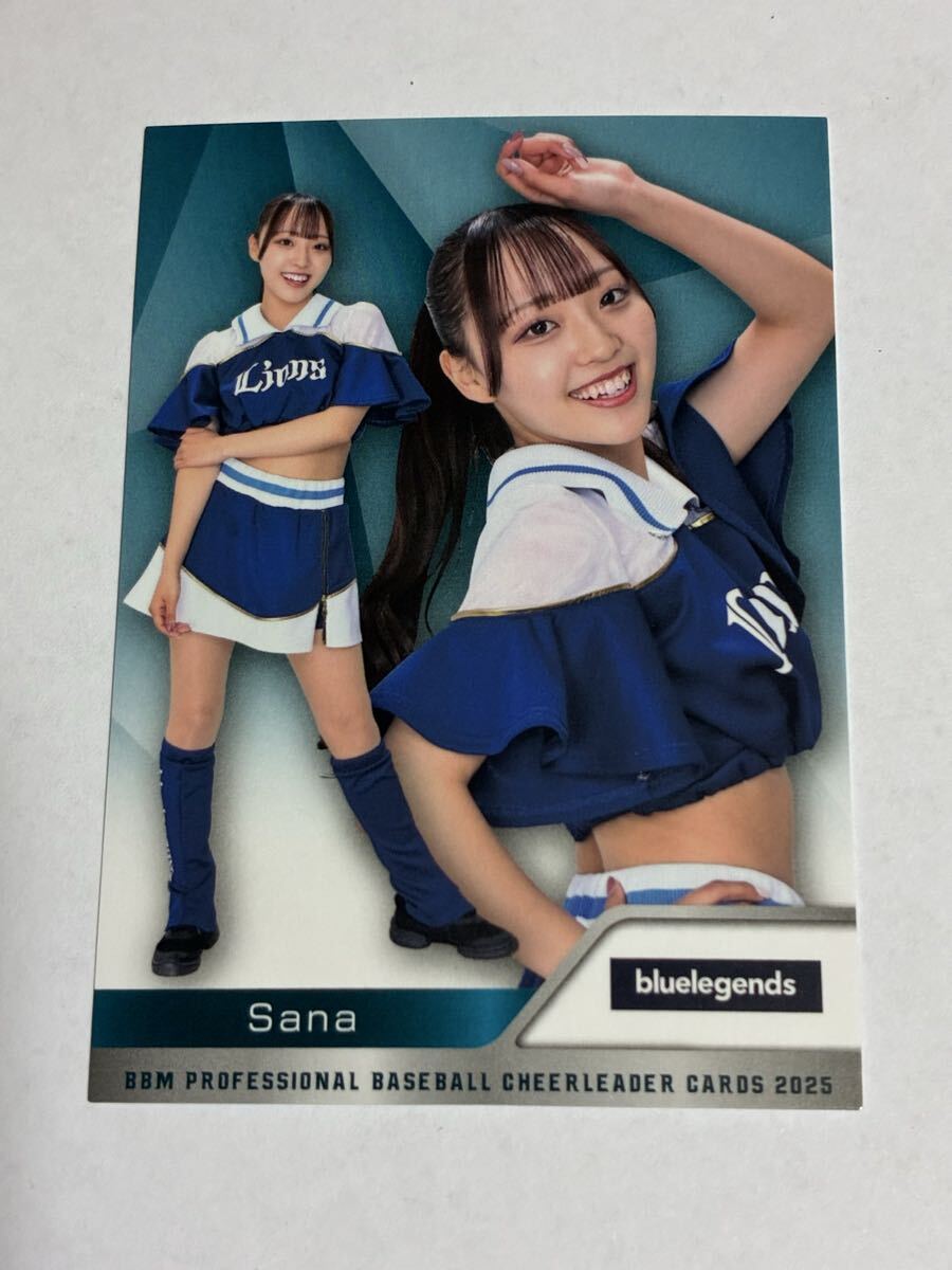 Sana 2025 BBM チアリーダー レギュラーカード 西武 bluelegends 即決拍卖