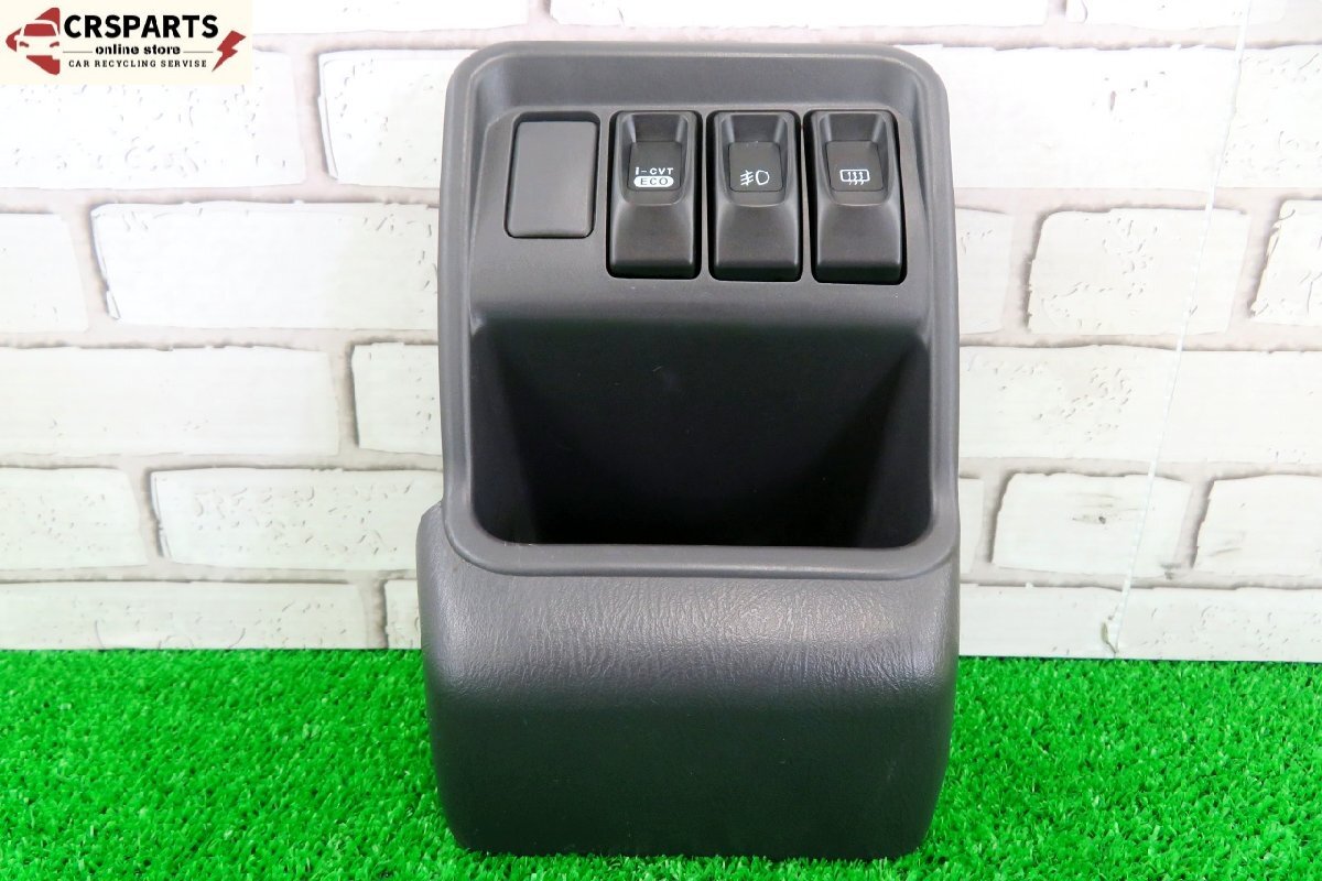 【即決】★送料込★ プレオ RA1 純正 3連 スイッチ i-CVT ECO フォグ デフ 小物入れ 中古 13638拍卖