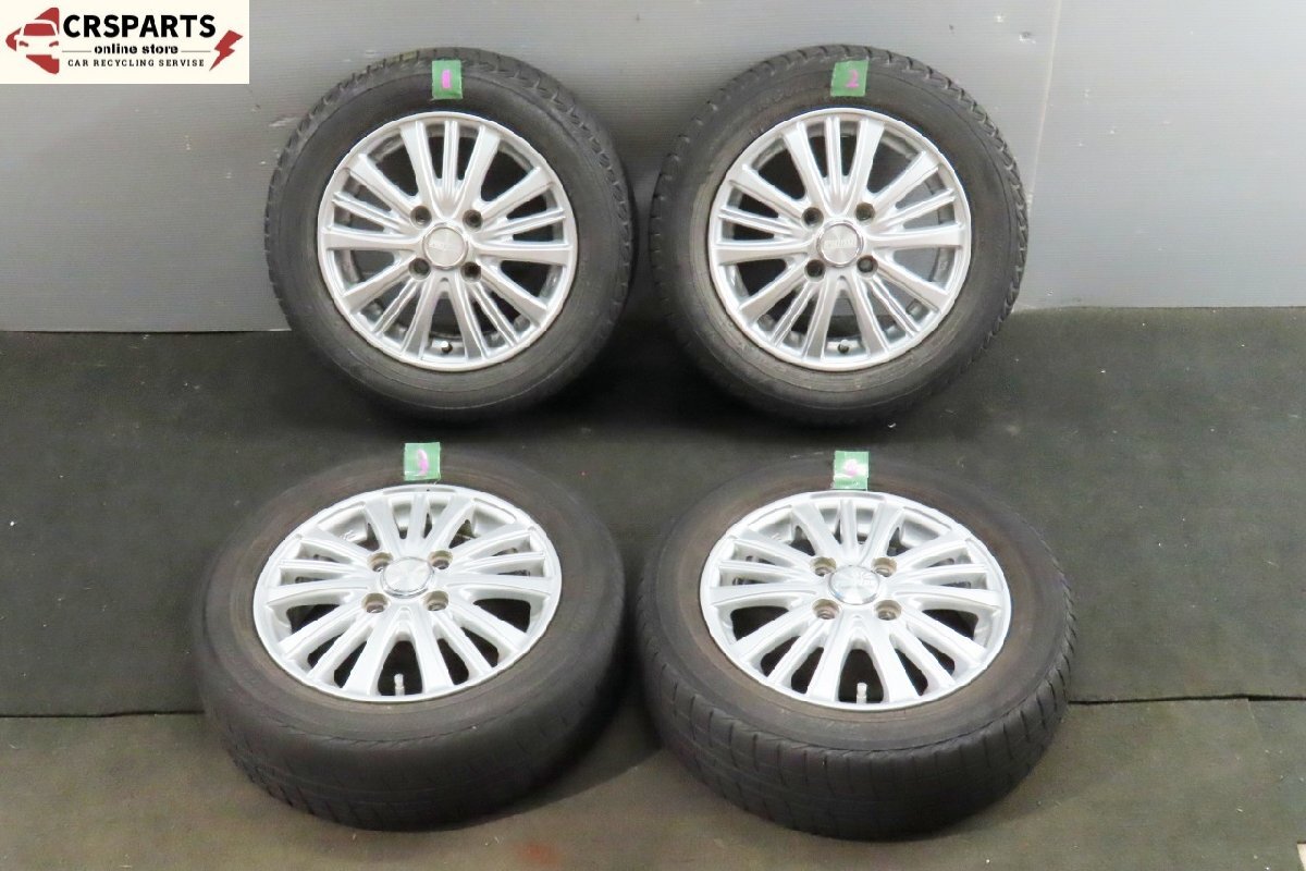 【即決! 即日発送可】SPORT VENAD 13インチ 4J +43 4H 100PCD ホイール 4本 オンロード おまけタイヤ付 中古 13678拍卖