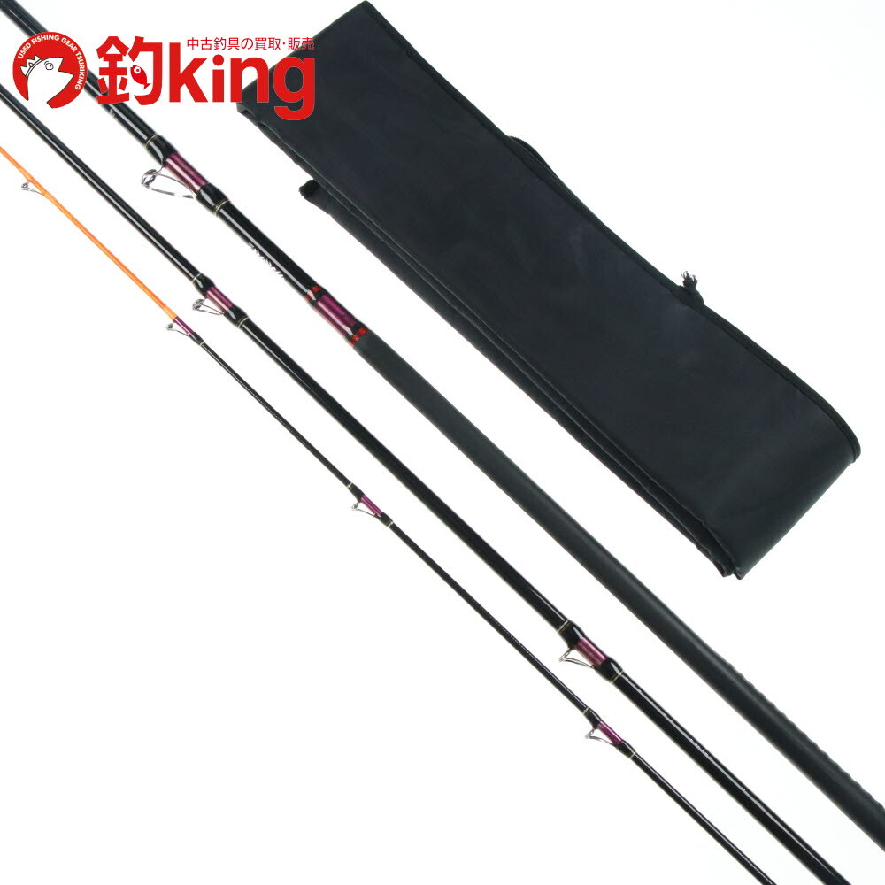 ダイワ 幻覇王 別誂 ホワイトキング 543・Q イクシーク57mm石突付 /U319220 美品 石鯛 イシダイ 口白 クエ アラ モロコ 磯釣り 石鯛竿拍卖