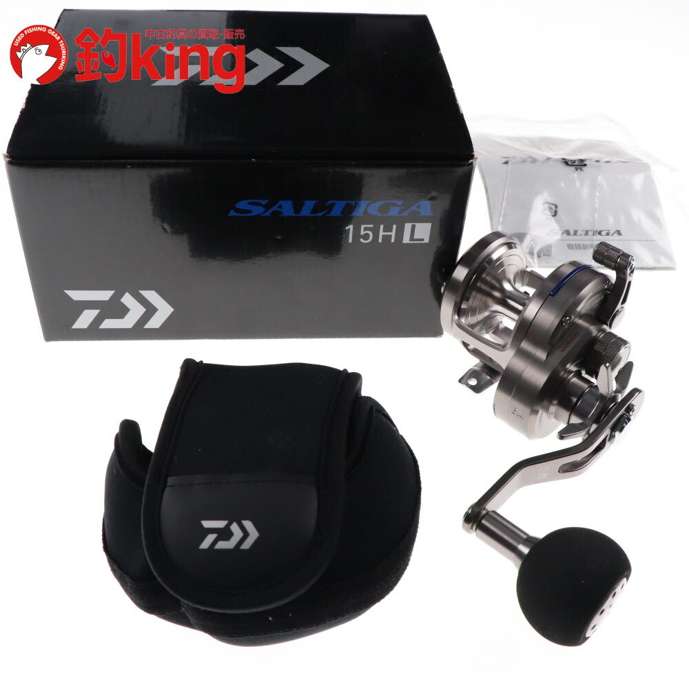 ダイワ 15 ソルティガ 15H L /W269M 未使用 ヒラマサ カンパチ ブリ オフショア ベイトリール拍卖