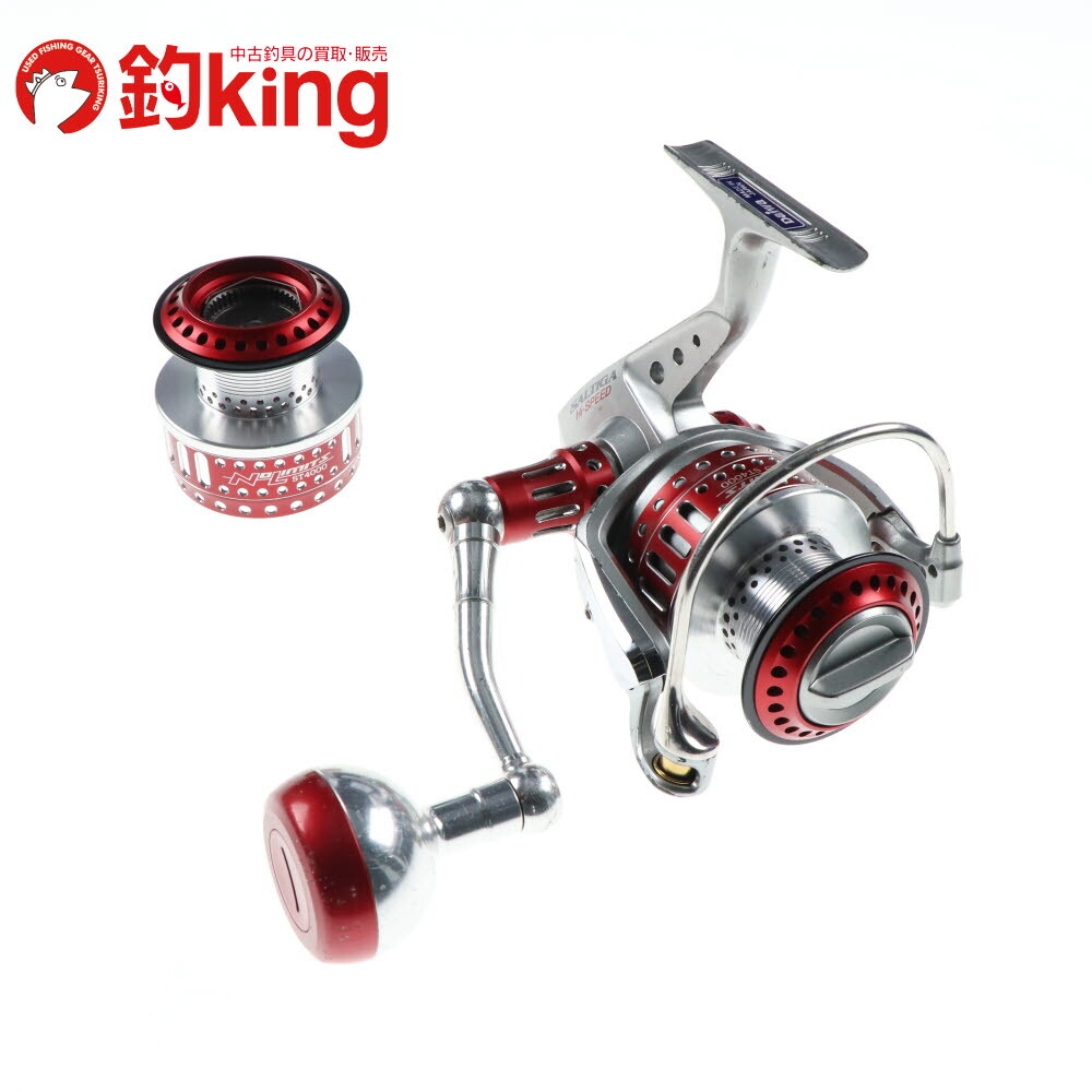 ダイワ ソルティガZ 4500H SOMノーリミッツST4000スプール カスタムハンドル、キャップ SOMノーリミッツST4000スプール付 /W292M拍卖