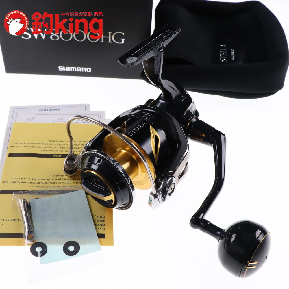 シマノ 19 ステラSW 8000HG /X069M 美品 ヒラマサ カンパチ ブリ オフショア スピニングリール拍卖
