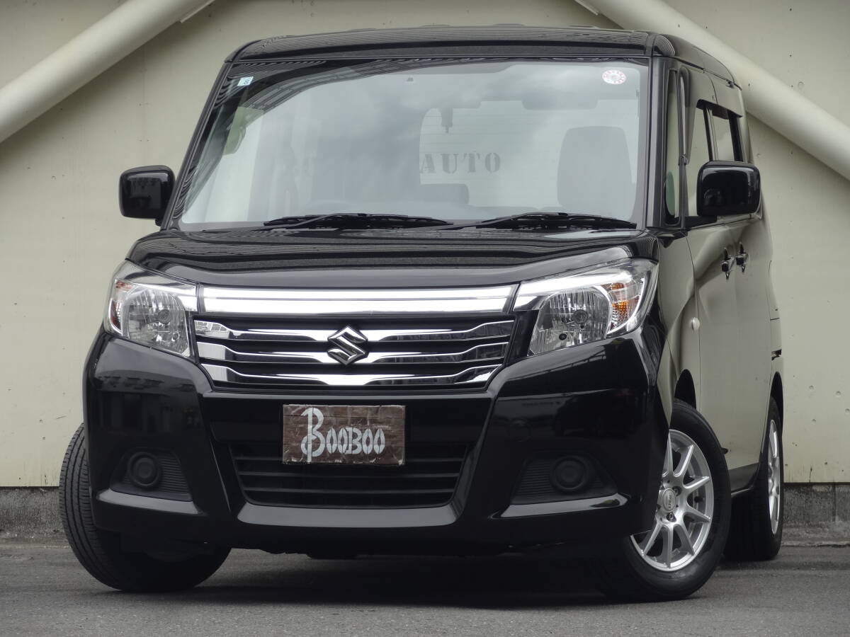 ◆低走4.8万㌔!平成28年式【ソリオ】『G』左側Pスラ/スマートキー/社外アルミ/社外ナビ/Bカメラ/ビルトインETC/Bluetooth◆拍卖