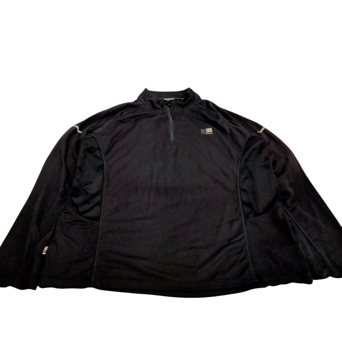 古着 karrimor 長袖トップス ハーフジップ ラグランスリーブ ロンT拍卖