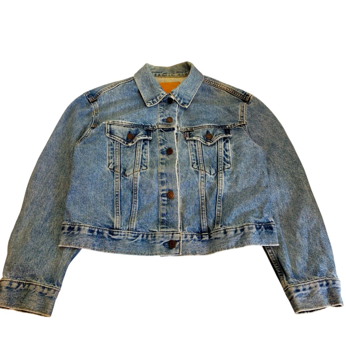 古着 リーバイス デニムジャケット 90s カナダ製 トラッカージャケット拍卖