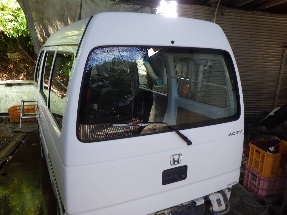 関00022 即決! HH3 アクティ NH528 白 リアゲート リアハッチ バックドア 現車 部品取り車拍卖