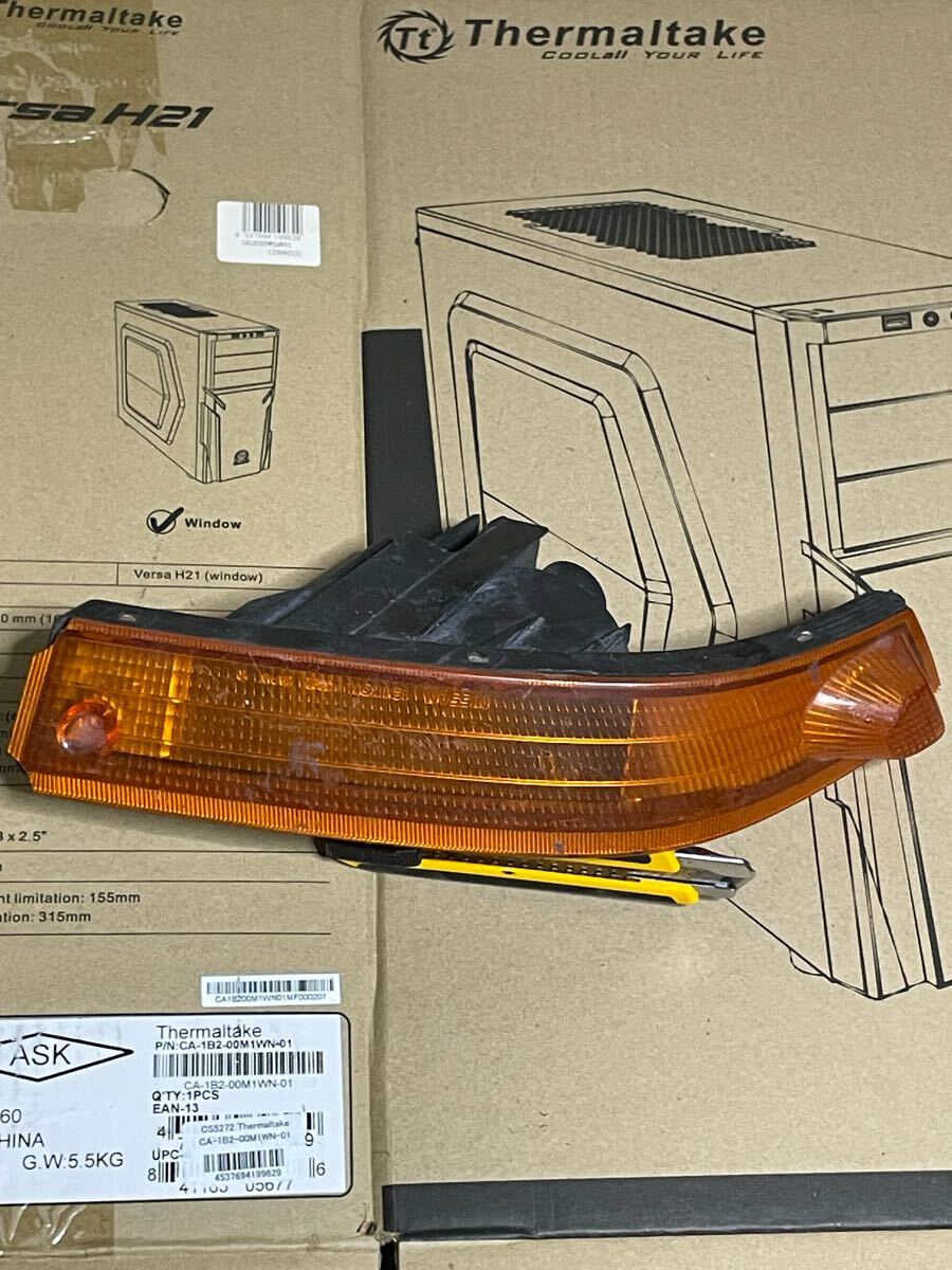 日産S14シルビア後期純正バンパーウインカー 左側のみ シルビア s14 (ジャンク)拍卖